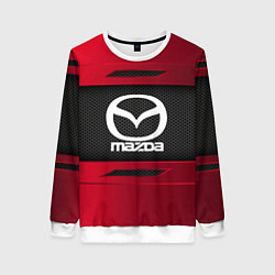 Свитшот женский Mazda Sport, цвет: 3D-белый