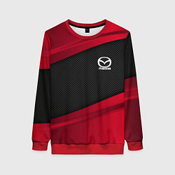 Свитшот женский Mazda: Red Sport, цвет: 3D-красный