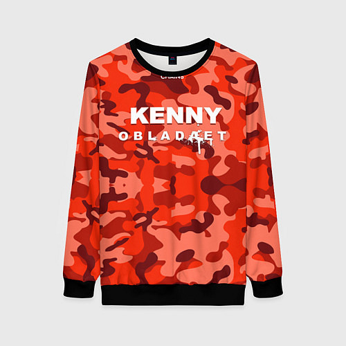 Женский свитшот Kenny: Obladaet Camo / 3D-Черный – фото 1