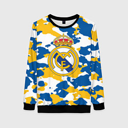 Свитшот женский Real Madrid: Camo, цвет: 3D-черный