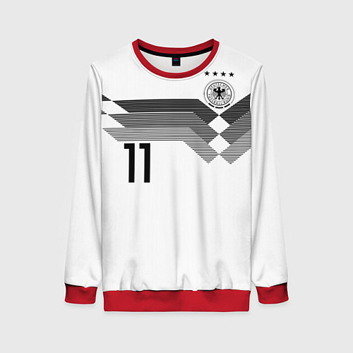 Женский свитшот Reus Home WC 2018 / 3D-Красный – фото 1