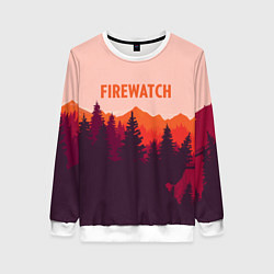 Женский свитшот Firewatch: Orange Style