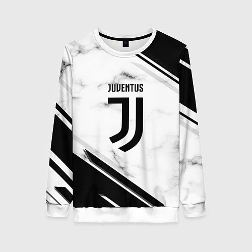 Женский свитшот Juventus / 3D-Белый – фото 1