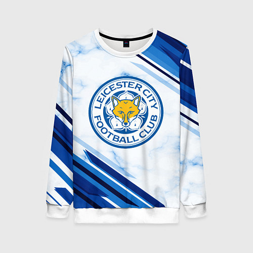 Женский свитшот Leicester city / 3D-Белый – фото 1