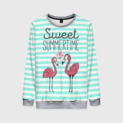 Женский свитшот Sweet Summer Flamingo