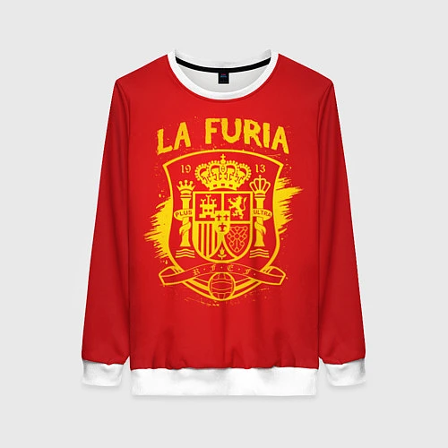 Женский свитшот La Furia / 3D-Белый – фото 1
