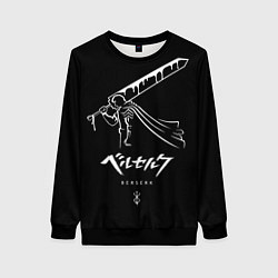 Свитшот женский Berserk Khight, цвет: 3D-черный