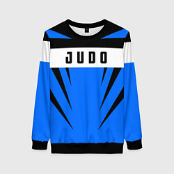 Свитшот женский Judo Fighter, цвет: 3D-черный