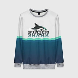 Свитшот женский Business Shark, цвет: 3D-меланж