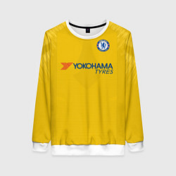 Свитшот женский FC Chelsea Away 18-19, цвет: 3D-белый