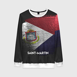 Свитшот женский Saint Martin Style, цвет: 3D-белый