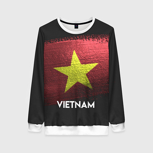 Женский свитшот Vietnam Style / 3D-Белый – фото 1