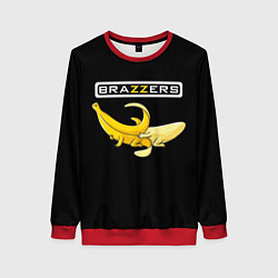 Свитшот женский Brazzers: Black Banana, цвет: 3D-красный