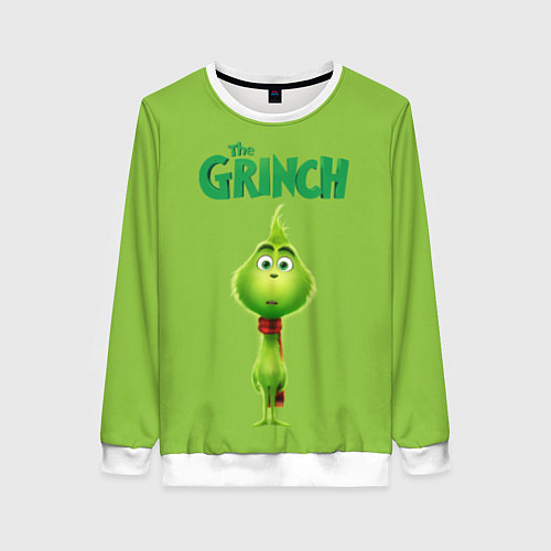 Женский свитшот The Grinch / 3D-Белый – фото 1