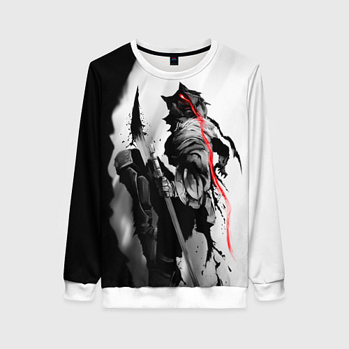 Женский свитшот Убийца Гоблинов / 3D-Белый – фото 1