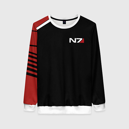 Женский свитшот MASS EFFECT N7 / 3D-Белый – фото 1