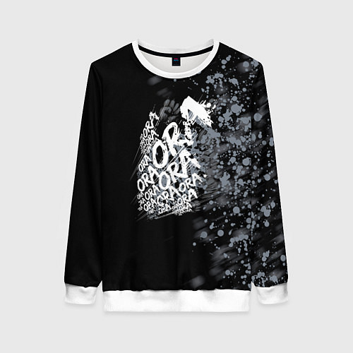 Женский свитшот JoJo / 3D-Белый – фото 1