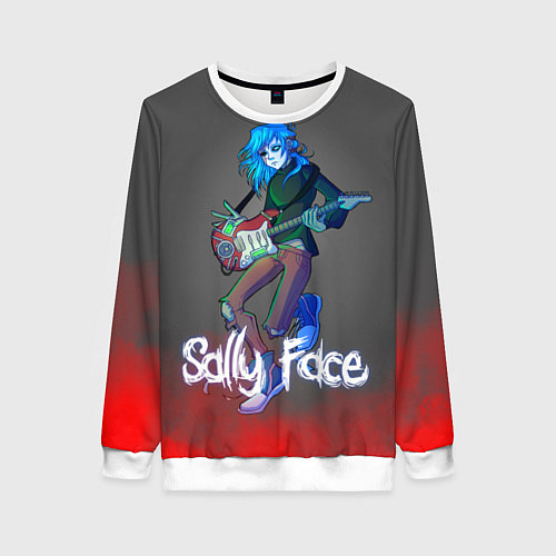 Женский свитшот Sally Face: Rock Star / 3D-Белый – фото 1