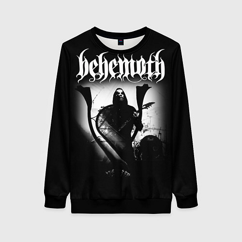 Женский свитшот Behemoth: Black Metal / 3D-Черный – фото 1
