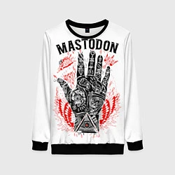 Свитшот женский Mastodon: Magic Hand, цвет: 3D-черный