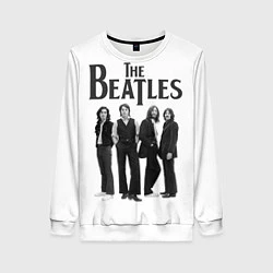 Женский свитшот The Beatles: White Side