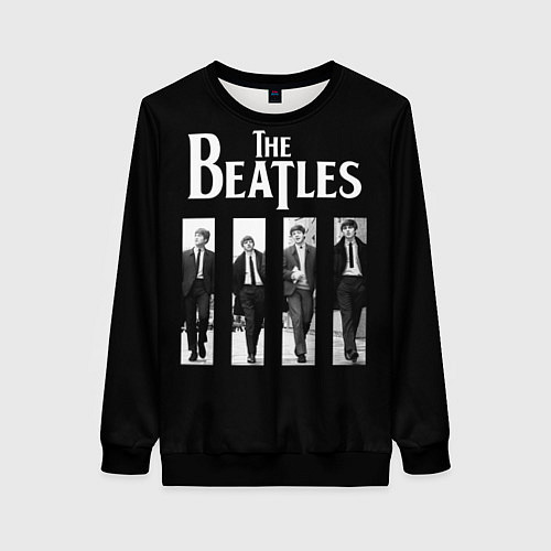 Женский свитшот The Beatles: Black Side / 3D-Черный – фото 1