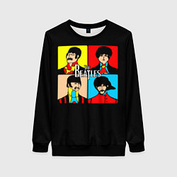 Женский свитшот The Beatles: Pop Art