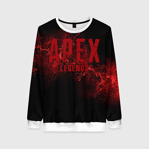 Женский свитшот Apex Legends: Red Blood / 3D-Белый – фото 1