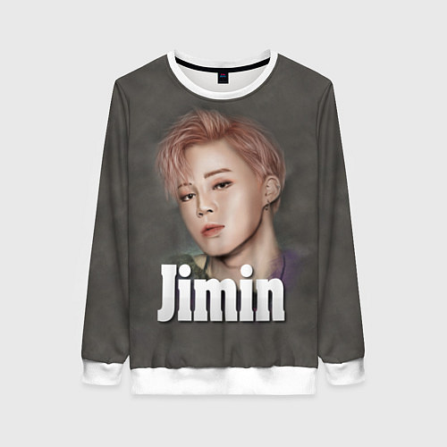 Женский свитшот BTS Jimin / 3D-Белый – фото 1