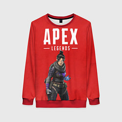 Женский свитшот Apex Legends: Red Wraith