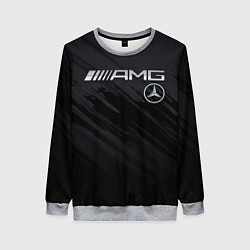 Свитшот женский Mercedes AMG, цвет: 3D-меланж
