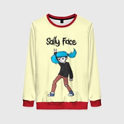 Свитшот женский Sally Face: Rock You, цвет: 3D-красный