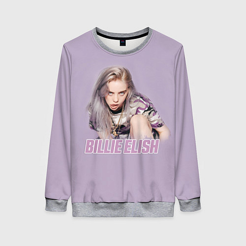 Женский свитшот Billie Eilish / 3D-Меланж – фото 1