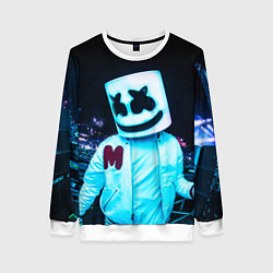 Свитшот женский MARSHMELLO, цвет: 3D-белый