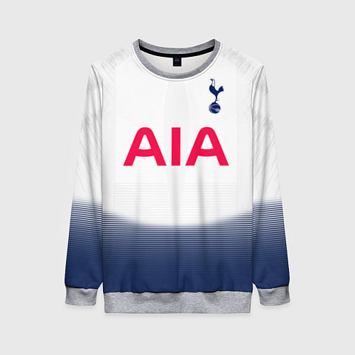 Женский свитшот FC Tottenham: Son Home 18-19 / 3D-Меланж – фото 1