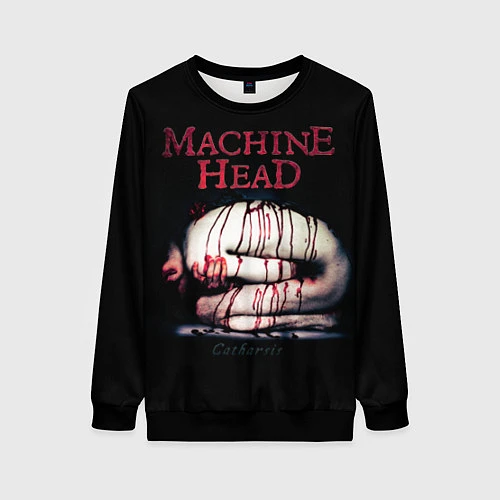 Женский свитшот Machine Head: Catharsis / 3D-Черный – фото 1
