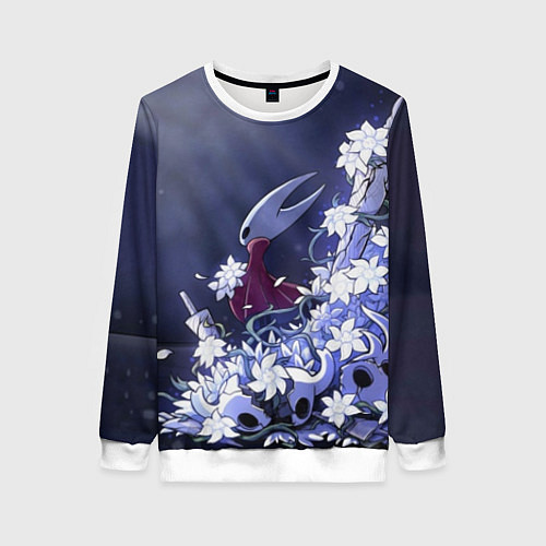 Женский свитшот Hollow Knight / 3D-Белый – фото 1