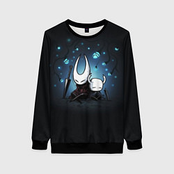 Свитшот женский Hollow Knight, цвет: 3D-черный