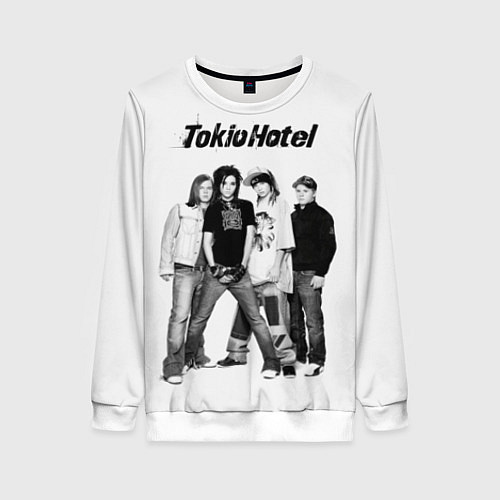 Женский свитшот Tokio Hotel pop rock band / 3D-Белый – фото 1