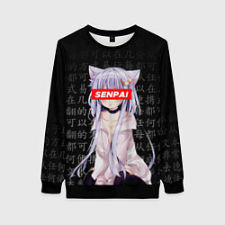Свитшот женский SENPAI ANIME, цвет: 3D-черный