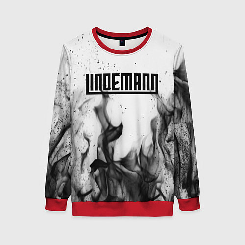 Женский свитшот LINDEMANN: Black Fire / 3D-Красный – фото 1