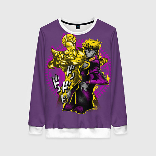 Женский свитшот Приключения ДжоДжо / 3D-Белый – фото 1