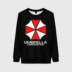 Свитшот женский UMBRELLA CORP, цвет: 3D-черный