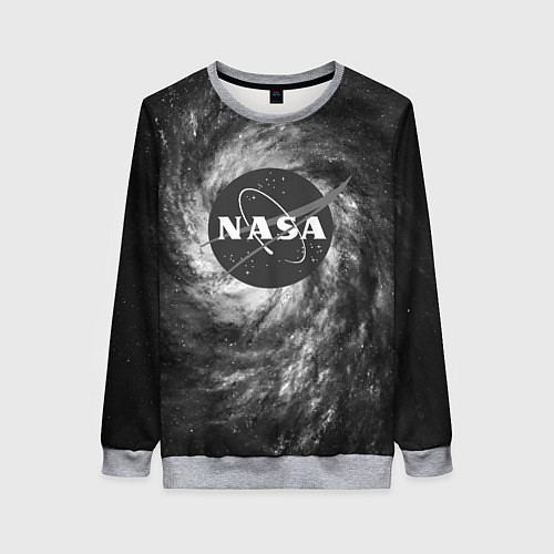 Женский свитшот NASA / 3D-Меланж – фото 1
