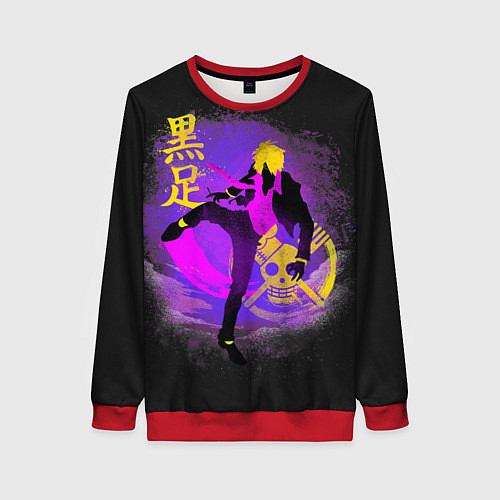 Женский свитшот One Piece / 3D-Красный – фото 1