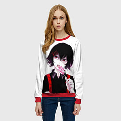 Свитшот женский Сузуя Джузо, цвет: 3D-красный — фото 2