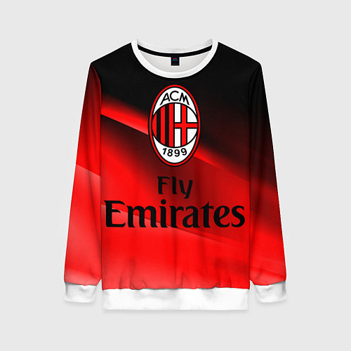 Женский свитшот Милан / 3D-Белый – фото 1