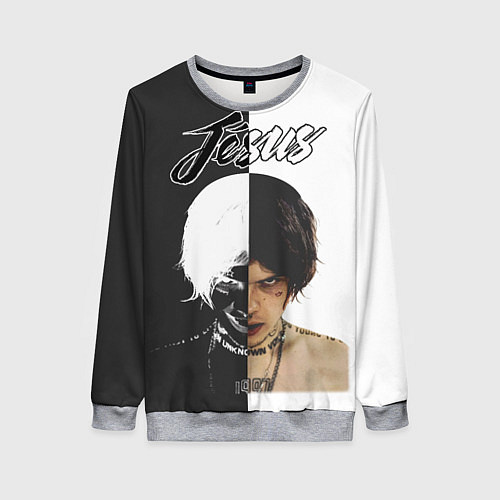 Женский свитшот Dzhizus / 3D-Меланж – фото 1