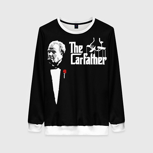 Женский свитшот The Carfather Top Gear / 3D-Белый – фото 1