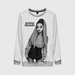 Свитшот женский Ariana Grande Ариана Гранде, цвет: 3D-меланж